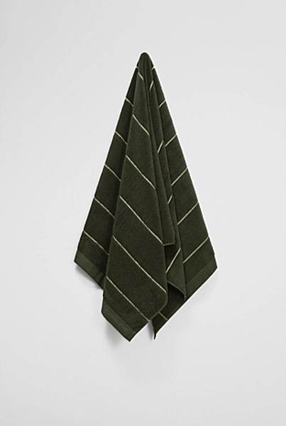 2x Australian Cotton Bath Towel - Dark Olive