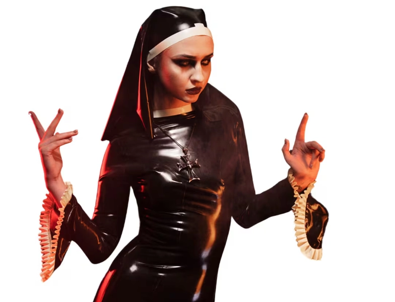 Latex Nun Veil - Etsy