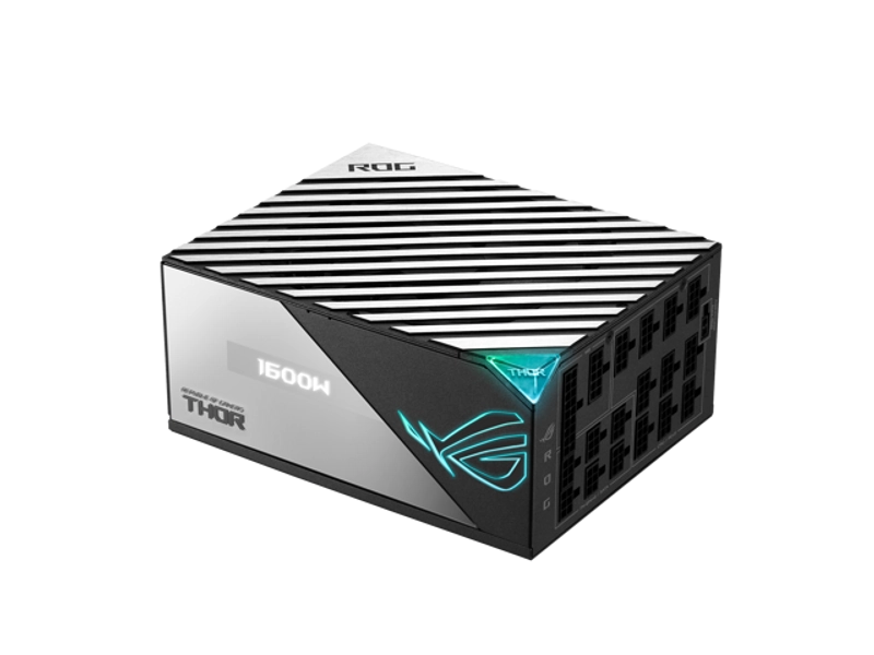 ROG Thor 1600W Titanium (1600 Watt, Fully Modular Power Supply, 80+ Titanium, Lambda A++ Certified, GaN MOSFETs, Digital Power Control, ROG heatsinks, 135mm PWM fan, 0dB Mode, OLED Panel) - Newegg.com