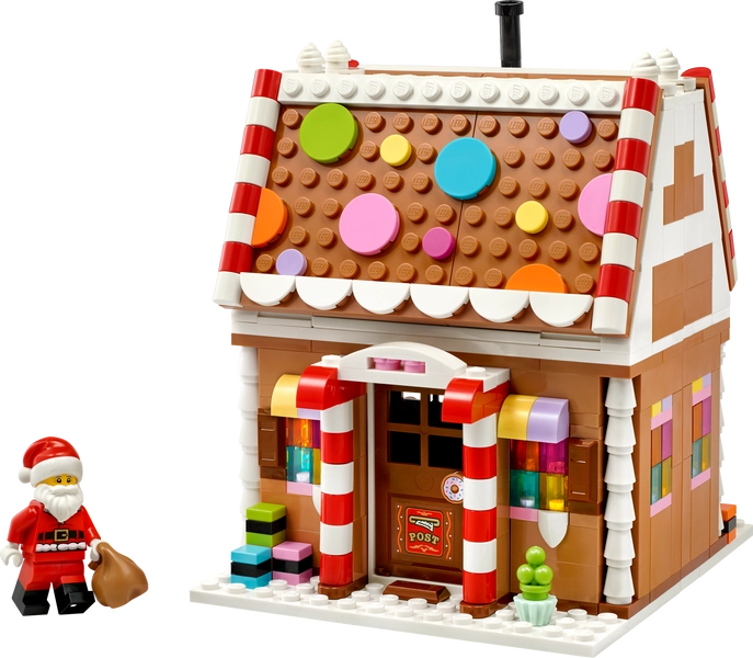 Casă festivă din turtă dulce