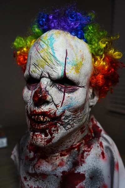 Scary Clown Eli Roth Wearable Mask