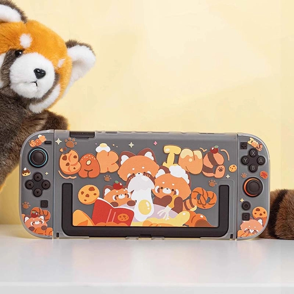 Red Panda Switch 2 Cover Case Cute Red Panda Switch OLED Protective Cases - Switch 2 / Game Console Cover
