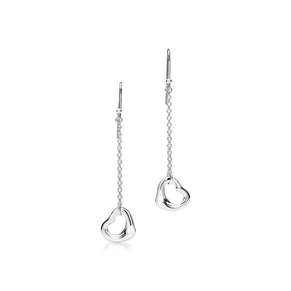 Elsa Peretti(MD)   pendants d’oreille Cœur ajouré