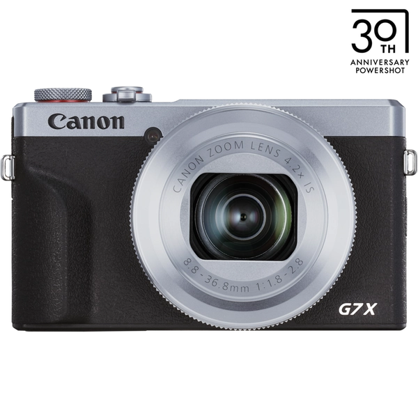 Canon PowerShot G7 X Mark III Compact Camera, Silver