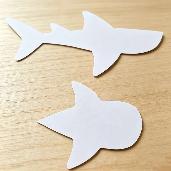 TEMU 2pcs Whale Sewing Template - Washable And Reusable Pet Template, Precise Cutting, A Sewing Aid Suitable For Craft Enthusiasts, A Must-have For