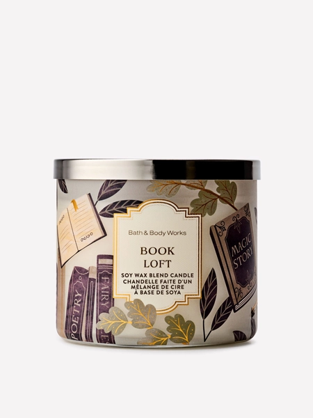 Book Loft 3-Wick Candle 411g - Size ONE