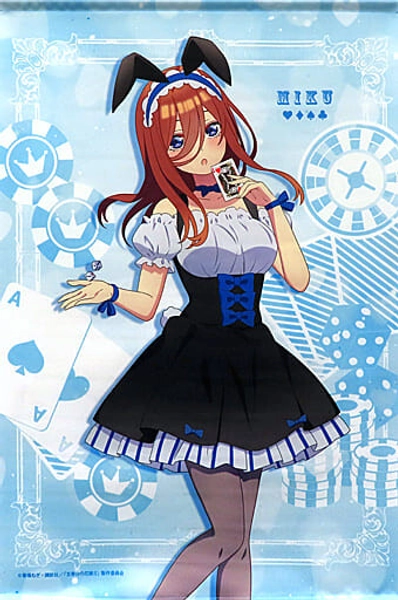 Gotoubun Quintessential Quintuplets Miku Nakano B2 Tapestry Wall Scroll Poster