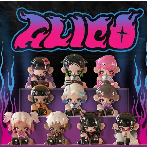 Glico Rebirth Universal High School Blind Box Mini Figures Random Selection