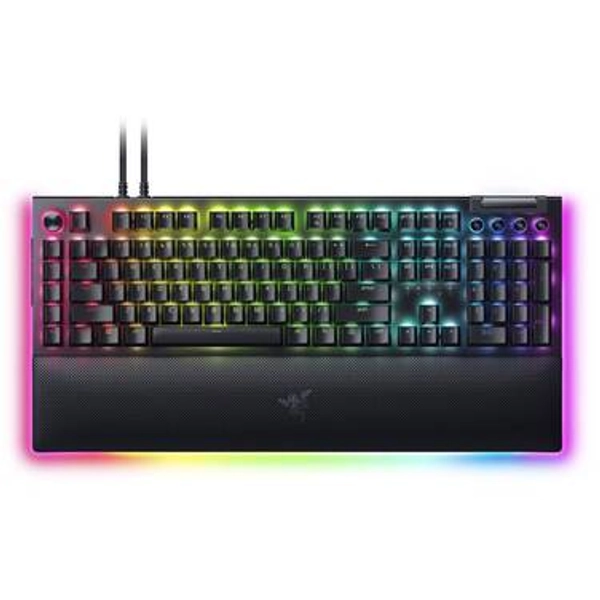Razer BlackWidow V4 Pro RGB Linear-Yellow Mechanical Gaming Keyboard Black