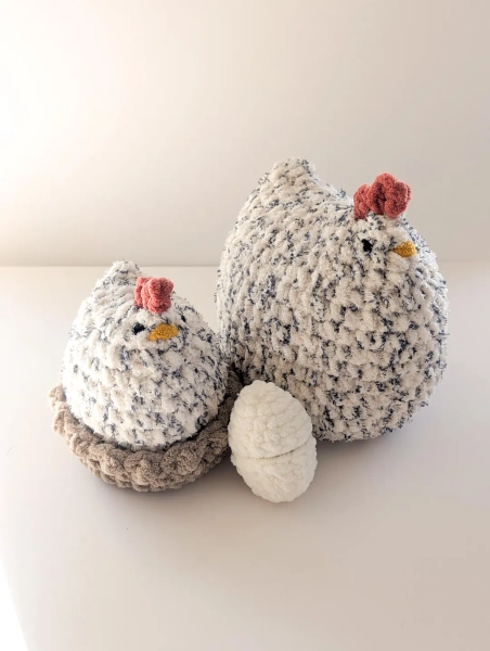 Crochet Chicken Plushie