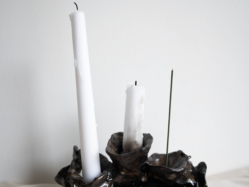 The Trinity - Candle and incense holder  - Mono no aware