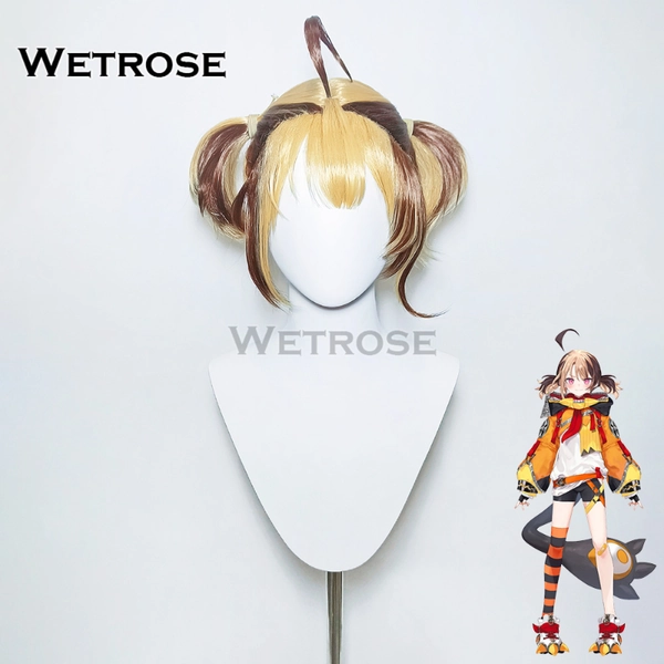 [Wetrose] Hololive Gigi Murin Cosplay Wig