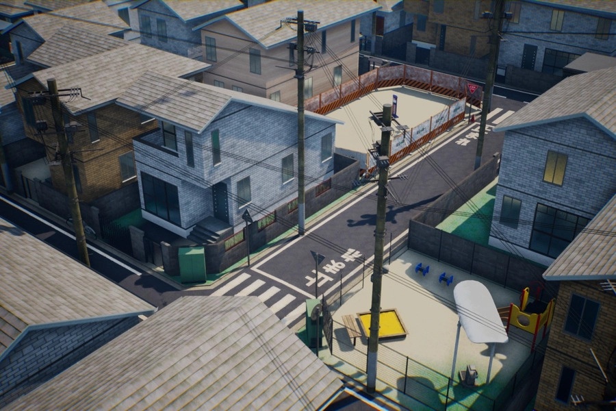 Japanese Residential Area Collection - 5 model packs