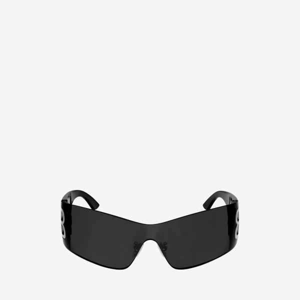 Women's Bossy Mask Sunglasses  in Black