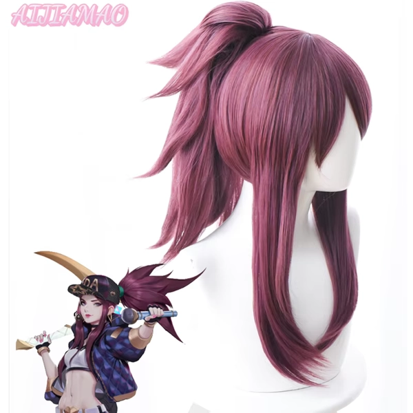 Akali KDA Wig