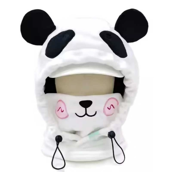 Cute Animal Winter Face Masks Kawaii Ski Balaclava Snowboard Accessories - A