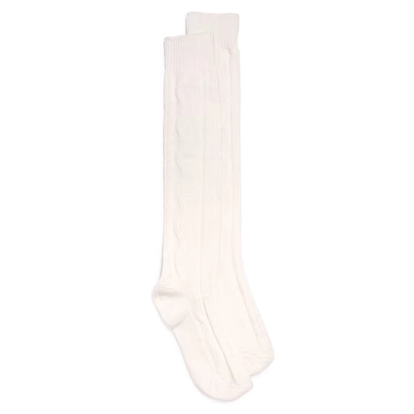 MUK LUKS Women's Fluffy Dream Knee-High Boot Sock, 1-Pack, OSFM