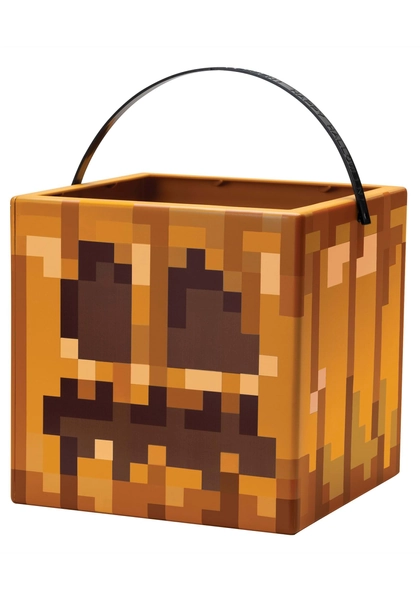 Minecraft Jack O'Lantern Treat Bucket