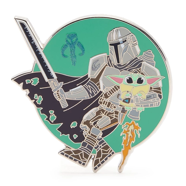 Din Djarin and Grogu Pin – Star Wars: The Mandalorian and Grogu | Disney Store