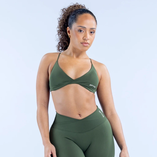 Vision Twist Front Sports Bra | XS