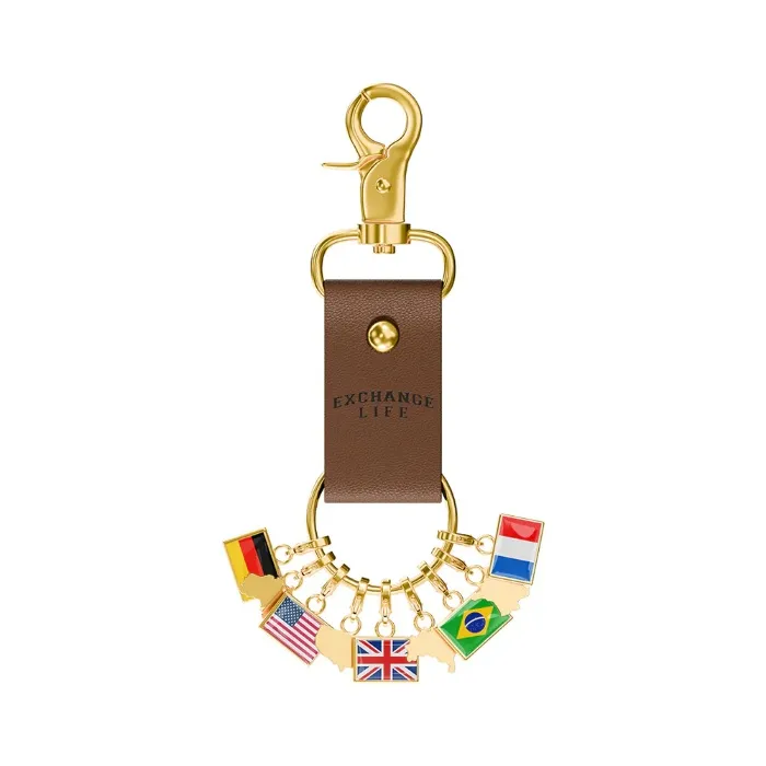 Keychain For Flag Charms