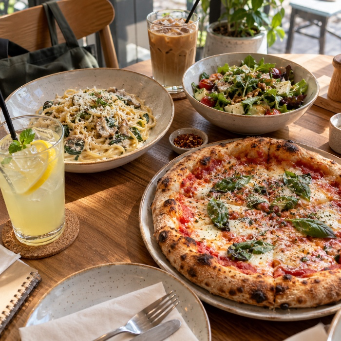 Mittagessen 🍕🍔🍝