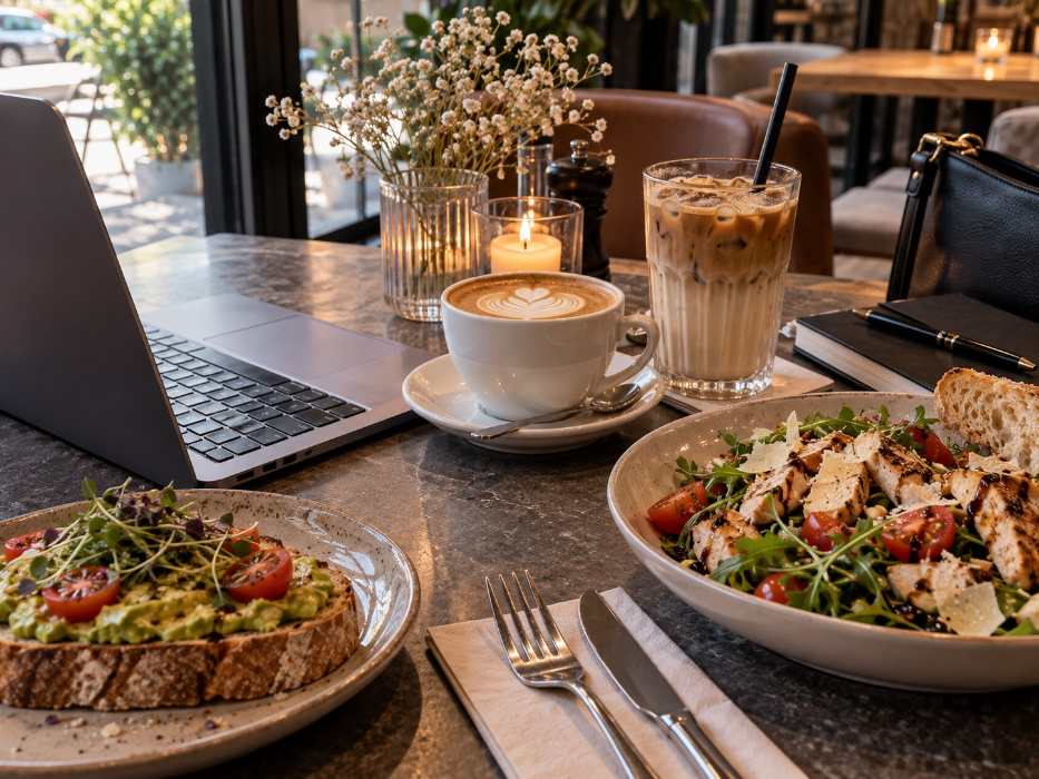 Café-Date mit meinem Laptop ☕️💻