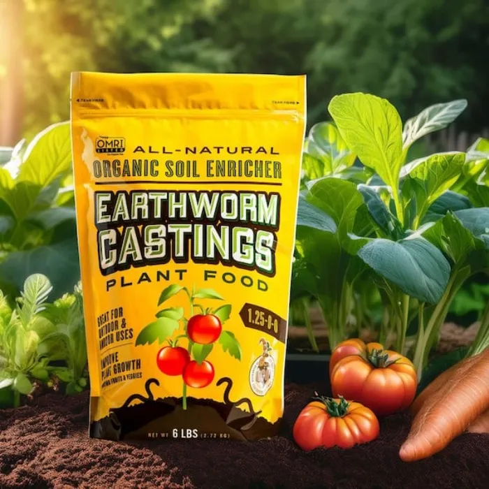 Earthworm Castings Plant Food