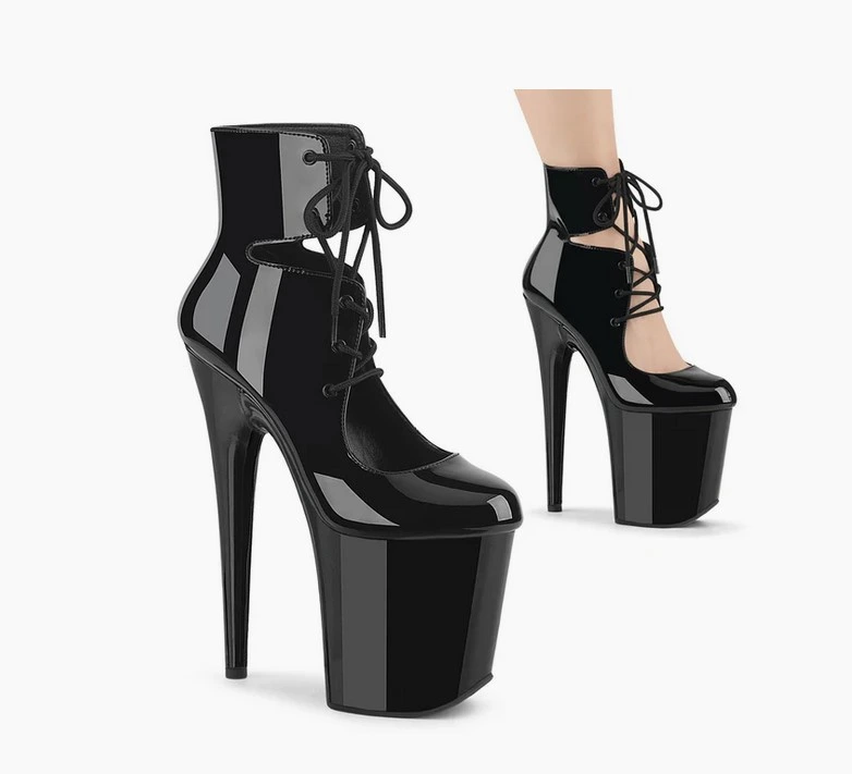 Black Patent Pleasers
