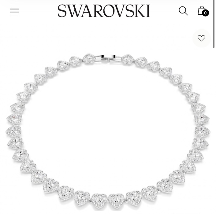 Collar Ariana Grande x Swarovski