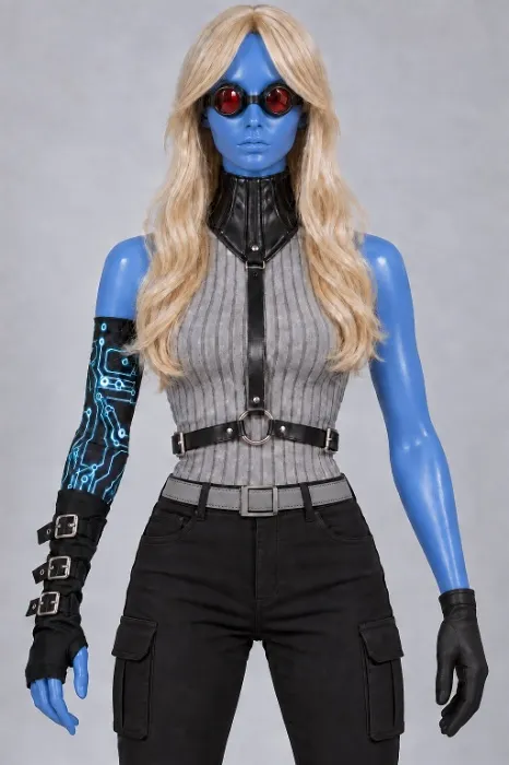 Nora Fries costume