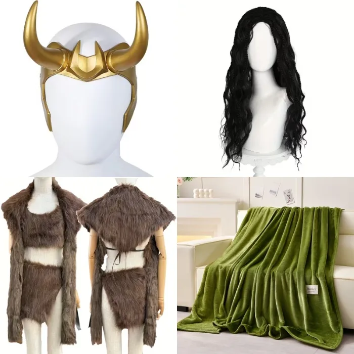 Lady Loki fur costume
