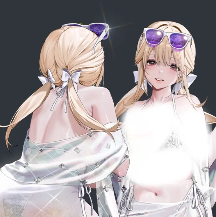 Tia Sea Lizzie wig - Nikke