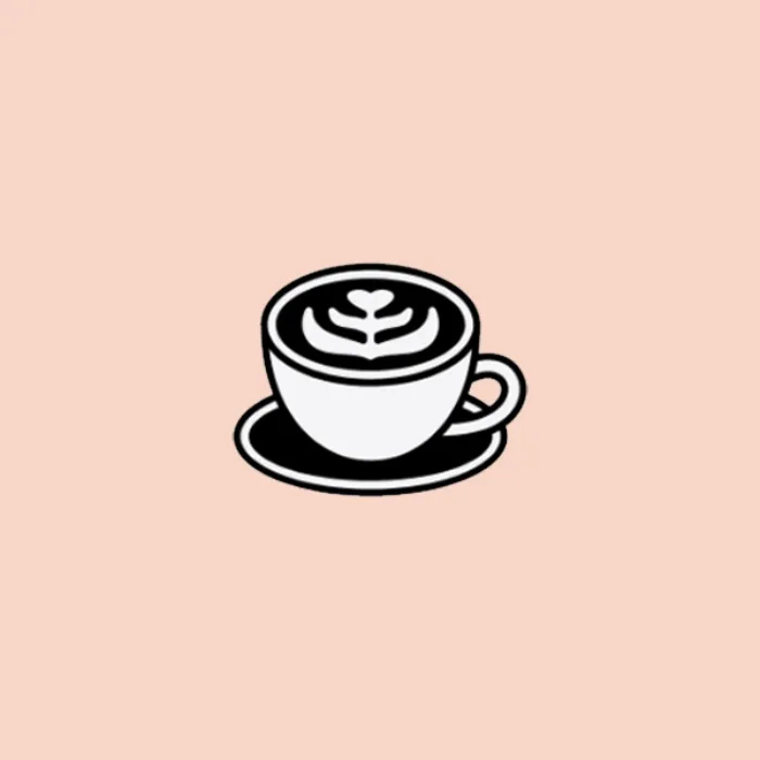 A matcha latte