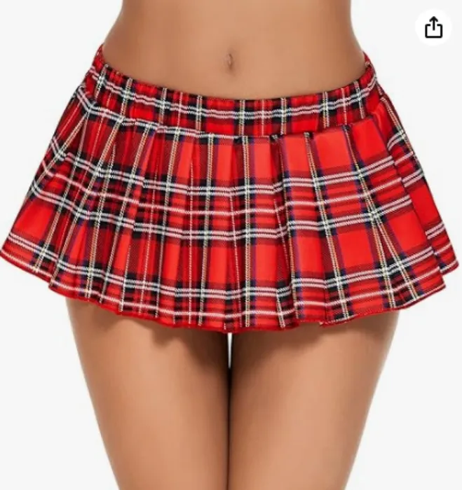 Spicy Miniskirt red