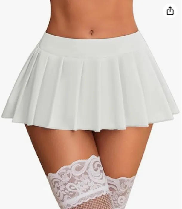 Spicy Miniskirt white