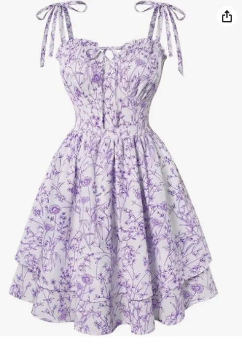 SCARLET DARKNESS summer dress