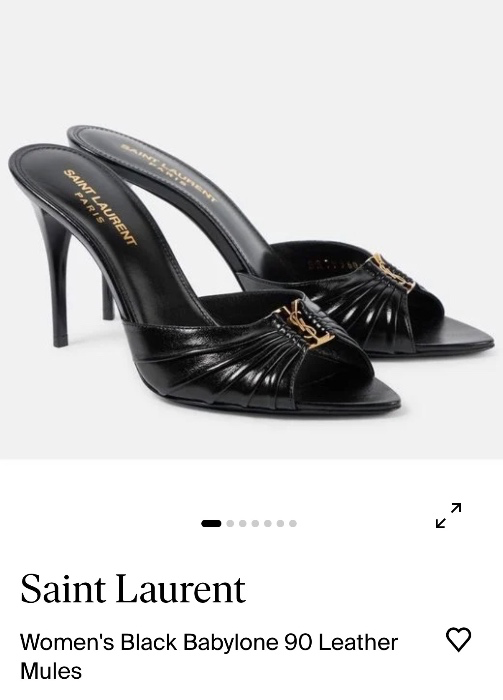 Ysl mules