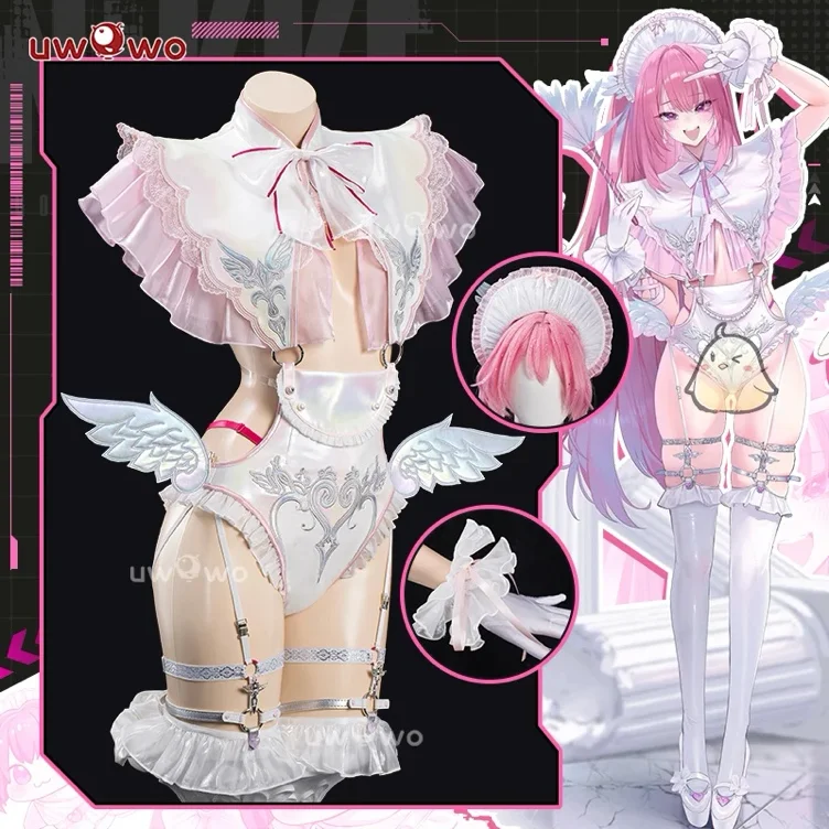 JUL PRESALE Uwowo Game NIKKE Dorothy Angelic Maid Fanart Cosplay Costume S-3XL