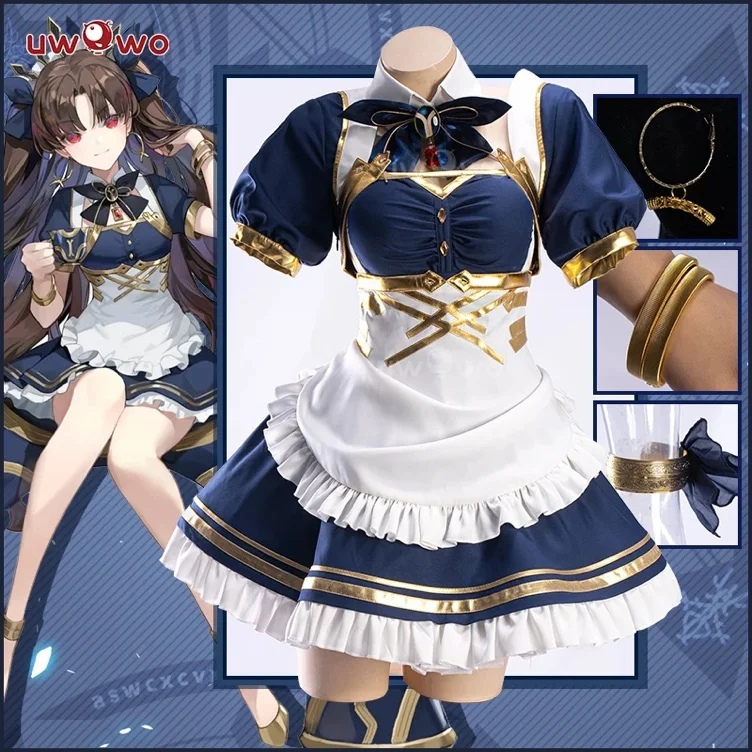 [Last Batch] INSTOCK-Uwowo Game Fate/Grand Order FGO Ishtar Maid Figure ver. Cosplay Costume