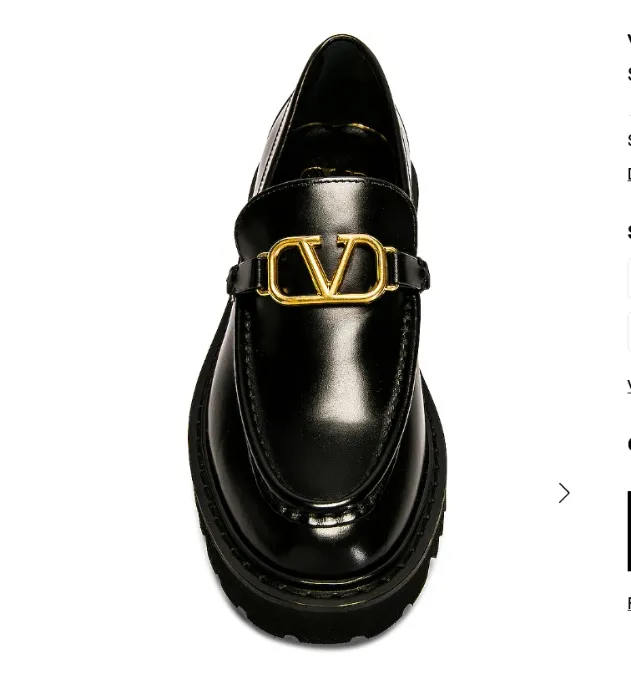 Valentino Signature V Loafers