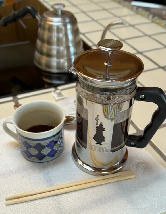 Morning coffee