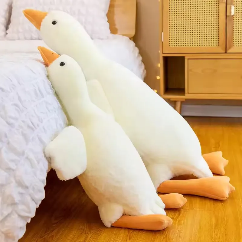 Goose plushie for armrest