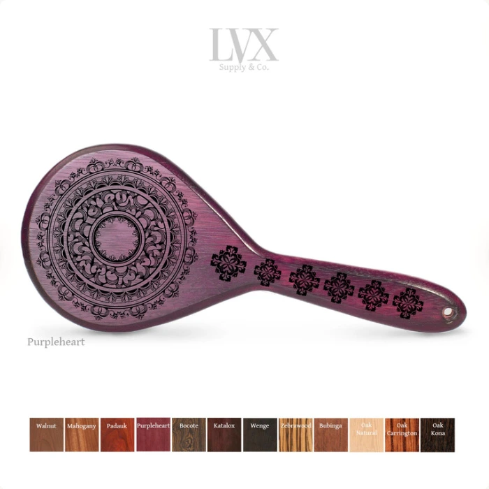 Engraved Purpleheart Paddle