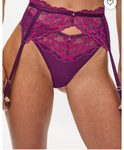 Sexy Lace Suspender Belt