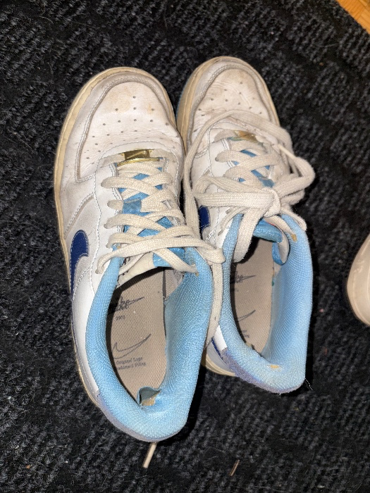 My famous blue Nikes 3 years old