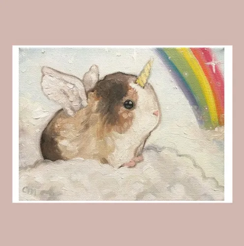 Guinea pig <3 ~ art print 