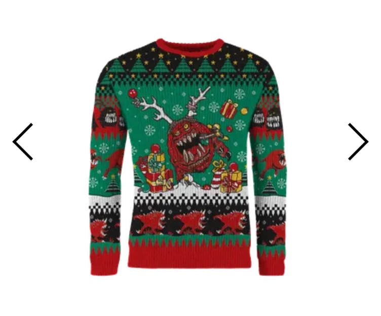 Warhammer 40K: Christmas Jumper: Have A Squiggy Little Christmas
