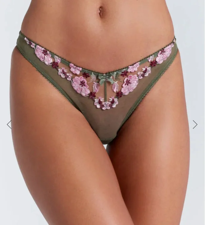 Evelyn embroidered briefs