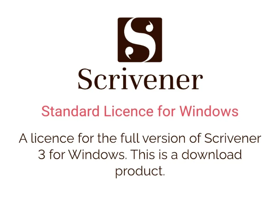 Scrivener Writing Software